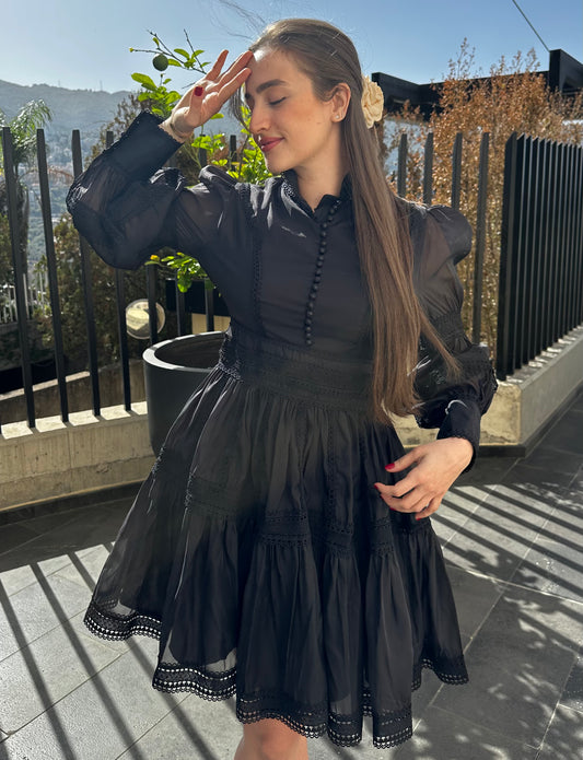 Celine ZM Dress - Black