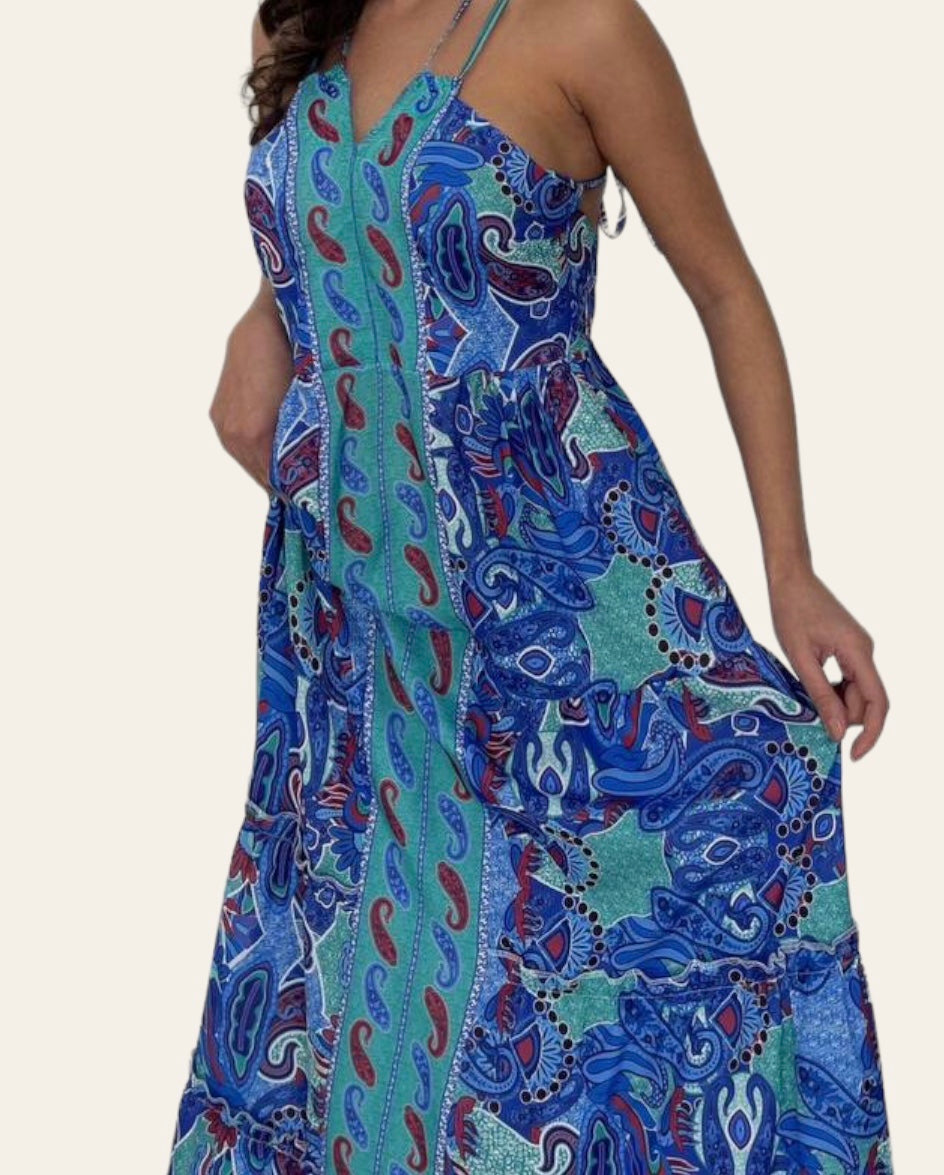 Blue Sunset Dress