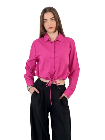 Basic Chemise - Hot Pink