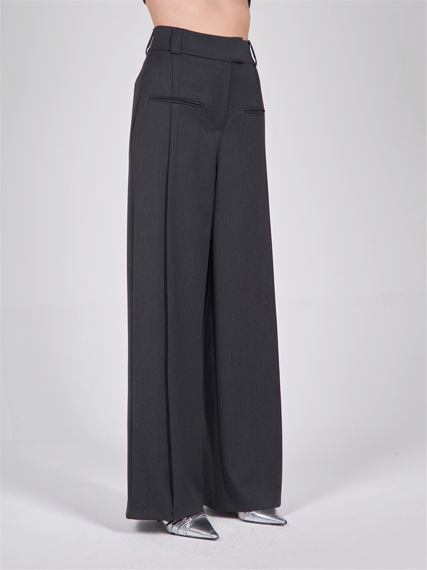 Wide Leg - Grey