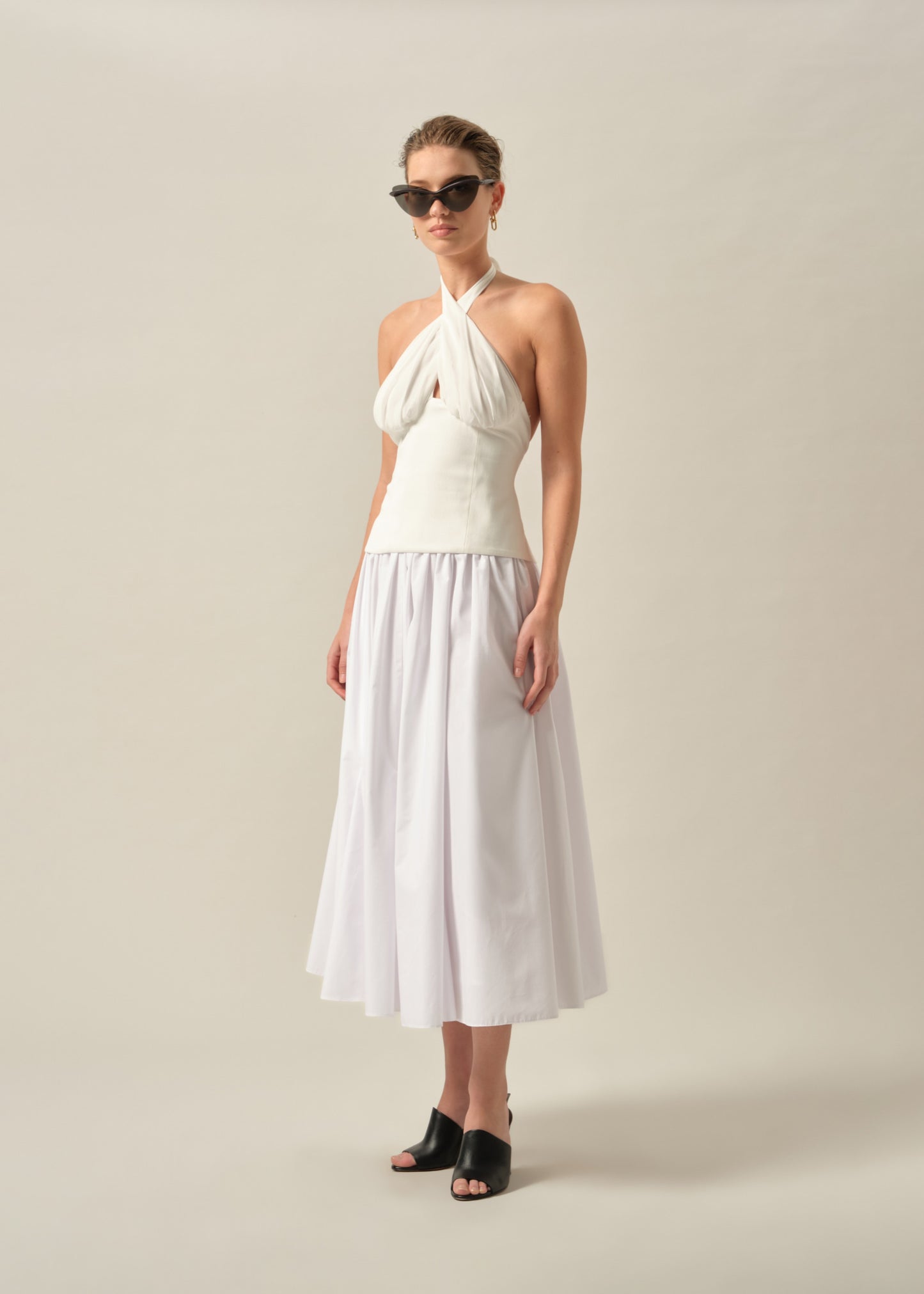 Pearl Drape Top