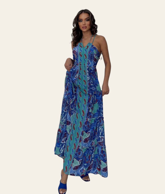 Blue Sunset Dress